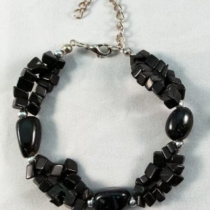 Bracelet obsidian