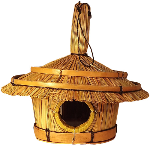 Bamboo Bird House Medium